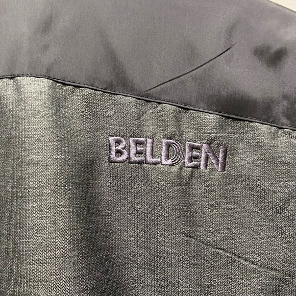 Fossa Womens Full Zip Athletic Jacket With Belden Logo Size Medium - Picture 4 of 4